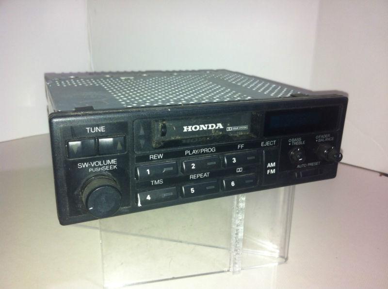 Honda radio & cassette player model no. cq-lh171ab