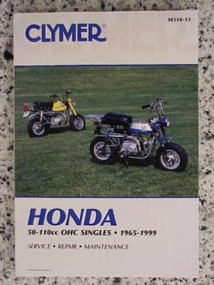 Honda mini bike 50 65 70 90 110 clymer repair manual