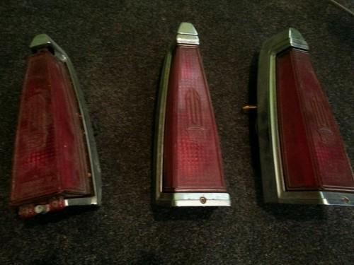 Lot of 3 cadillac deville taillights 