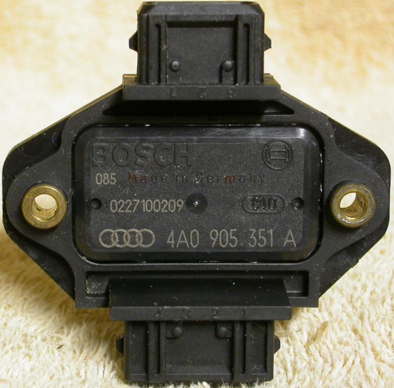 Bosch / audi ignitor ignition module power stage # 0227100209 / 4a0 905 351  a