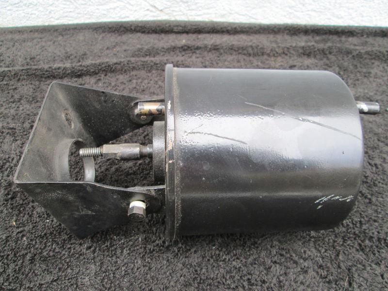 68-72 corvette wiper door vacuum canister & bracket oem c3 gm