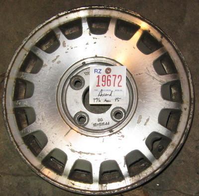 Accord aluminum alloy wheel rim 1990 1991 19672