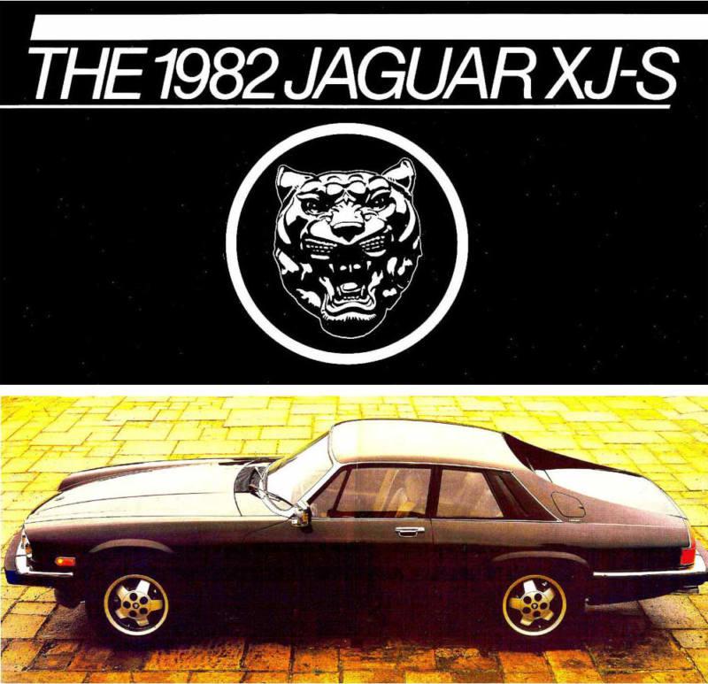 1982 jaguar xj-s brochure -jaguar xjs v12-jaguar xj s--jaguar xjs