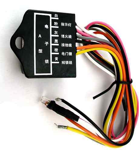 Anti-theft security finger sensing module for motorcycle atv snowmobile