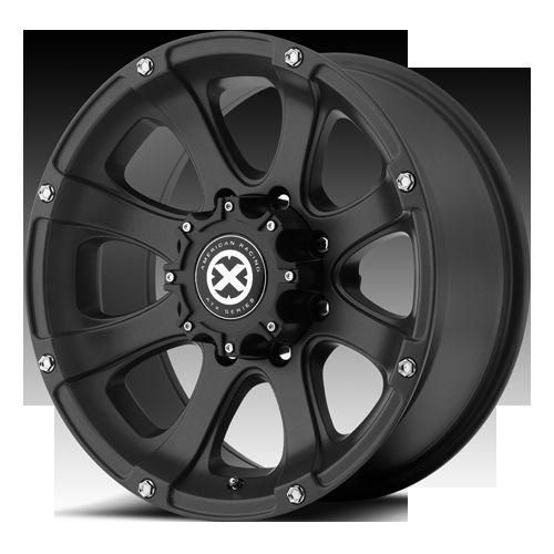 18" wheels rims atx ledge teflon black with 325-65-18 nitto terra grappler at 