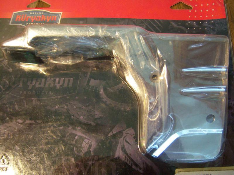 Harley kuryakyn chrome oil line transmission cover 99-01 dresser 8209