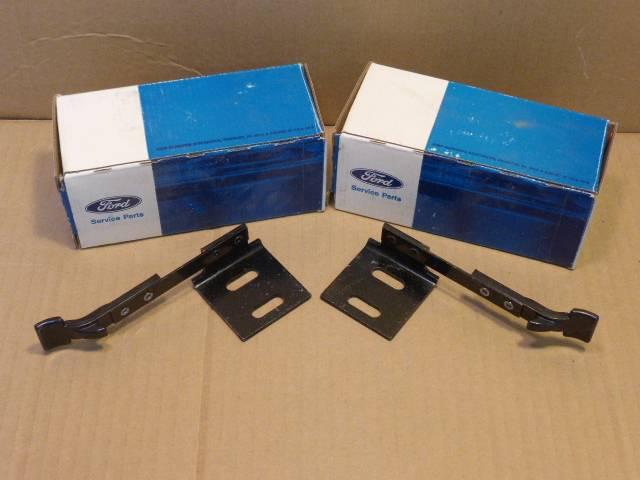 65-66 mustang gt convertible top hold downs nos c5zz-7650500 /01d roof clamps
