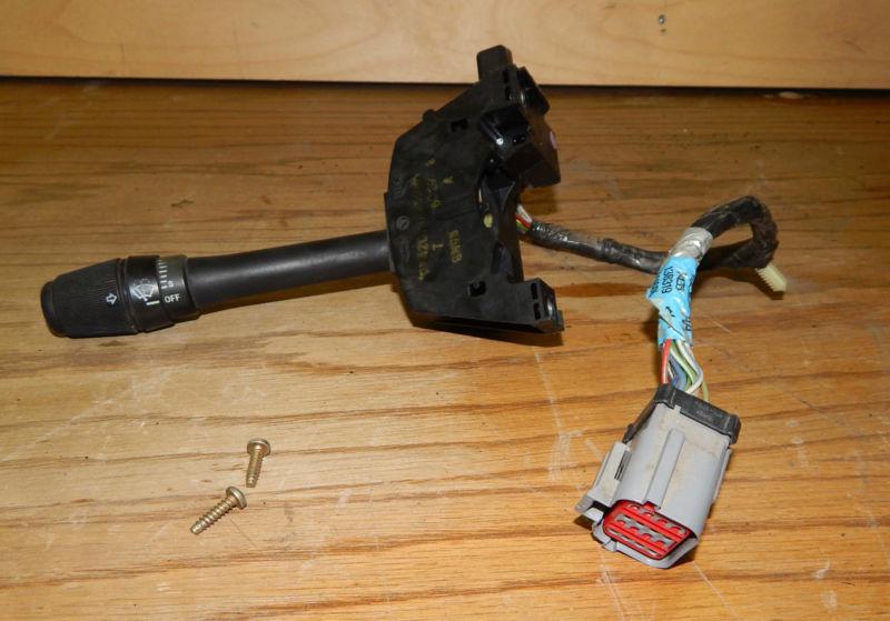 94 95 96 97 98 ford mustang windshield wiper switch w/ harness oem