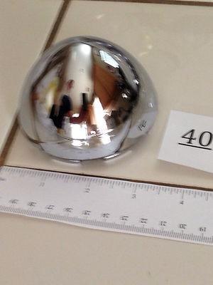 1 weld racing custom bullet chrome plastic dust hub cover center cap evo lot #40