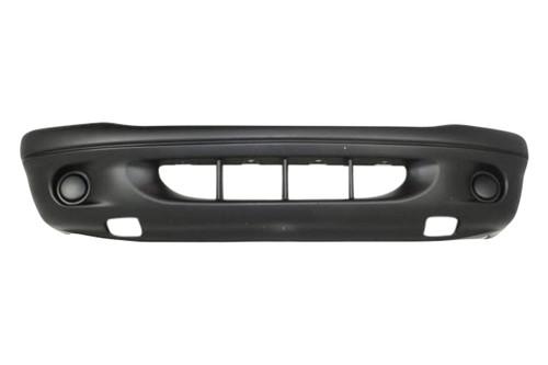 Replace ch1000392v - 02-04 dodge dakota front bumper cover factory oe style