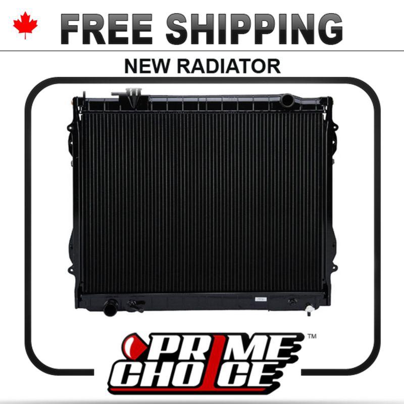 New direct fit complete aluminum radiator - 100% leak tested rad 2.4l-2.7l-3.4l