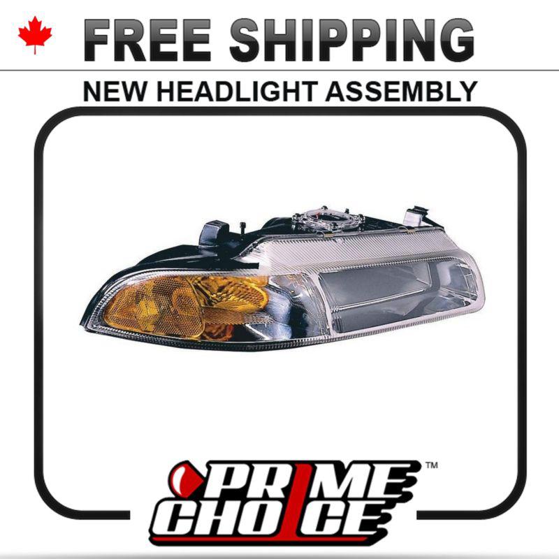 95-00 cirrus & breeze headlight headlamp assembly right passenger side w/ bulb