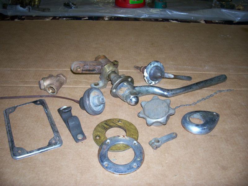 Misc boat parts, manufacturer unknown
