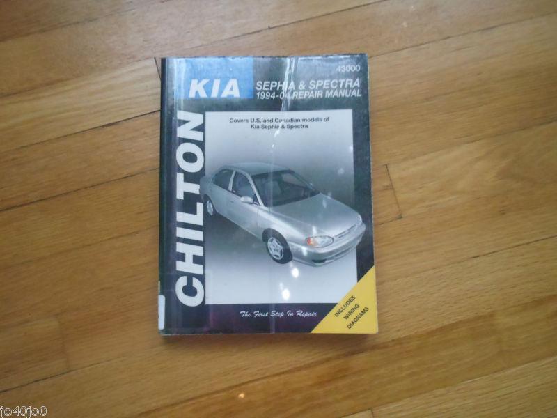 Kia sephia & spectra 1994 -04 repair manual