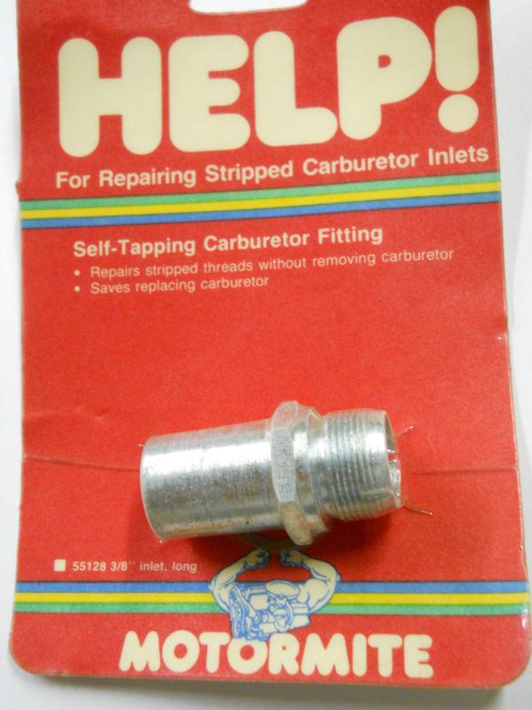 Help parts 7/8'' self-tapping carburetor fitting - 3/8'' inlet