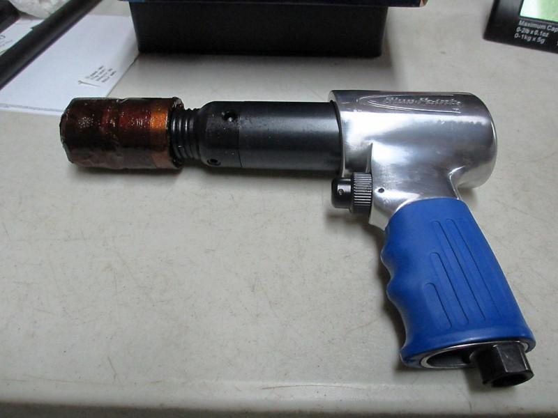Blue point heavy duty air hammer with quick release chuck #at2050