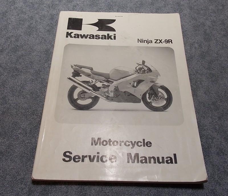 1998 kawasaki ninja zx-9r factory service manual #99924-1225-01