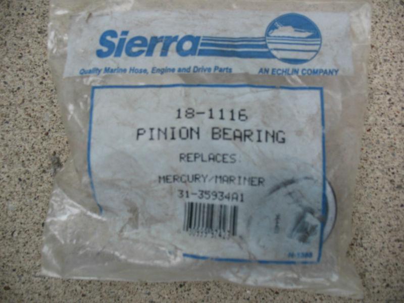 Pinion bearing, repl. mercury/mariner 31-35934a1