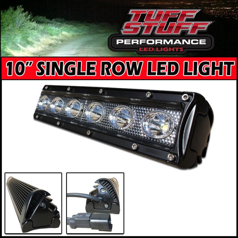 10" single row off road led light bar spot/flood combo beam- 5w led 2700 lumen