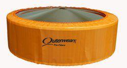 Outerwear 10-1004-05 14"x 5" orange air filter pre filter imca dirt