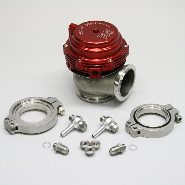 Tial mv-rr 44mm wastegate red with v-band and flanges all springs