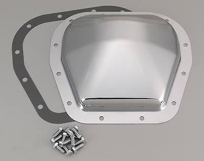 Trans-dapt chrome differential cover ford 9.75 in. steel 9038