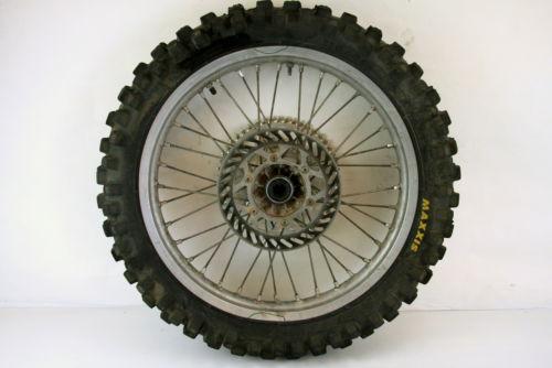 Rear wheel sprocket rotor 2000 kx250 kx 250 assembly 110/90-19 99 00 maxis tire
