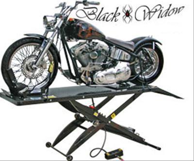 Rage powersport black widow motorcycle lift bw-1000a
