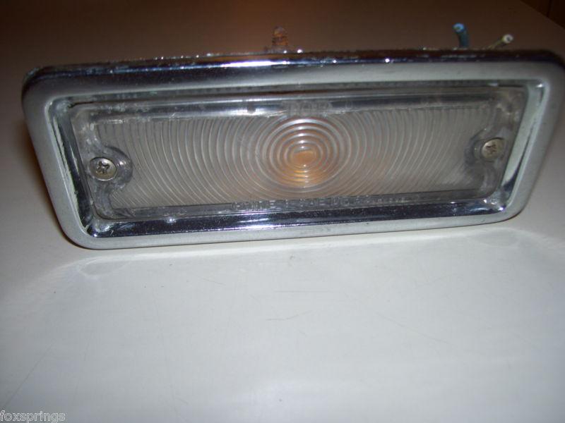 1963 olds parking light assy w clear lens -  guide 3 - 5953854 - 5954046  -  o28