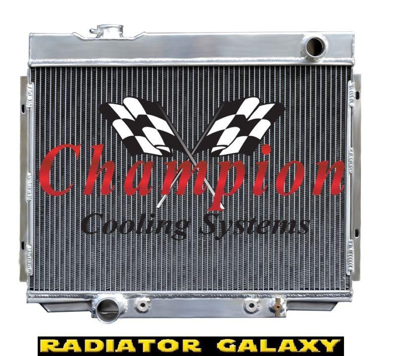 1968 1969 1970 mercury cougar/xr-7 3 row champion performance radiator cc2379