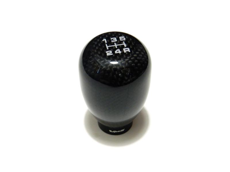 100% carbon fiber type r style 5 speed shift knob for toyota vehicles mt