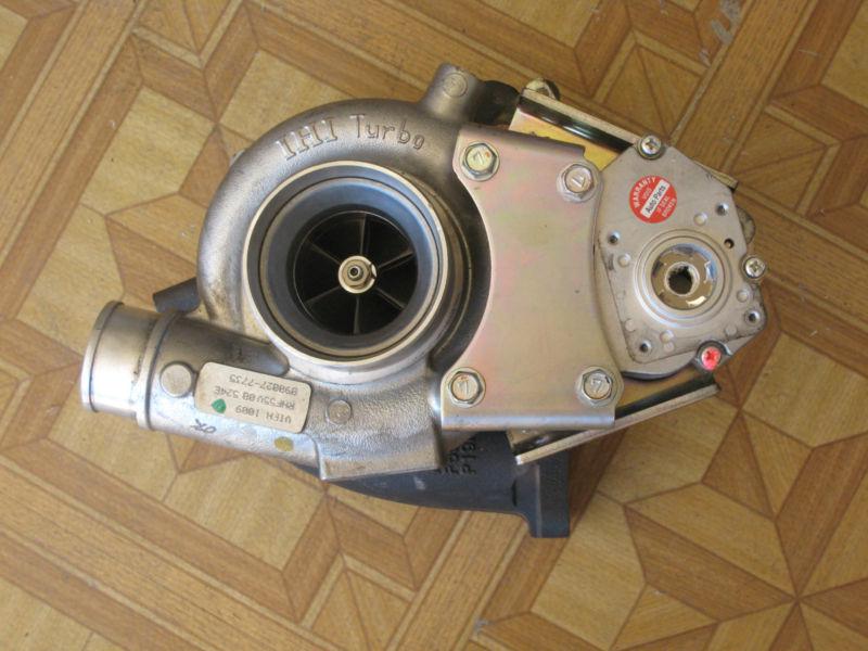 2002-2009 isuzu npr nrr & gmc w series 5.2l 4hk1 turbocharger, 898027-7735, oem