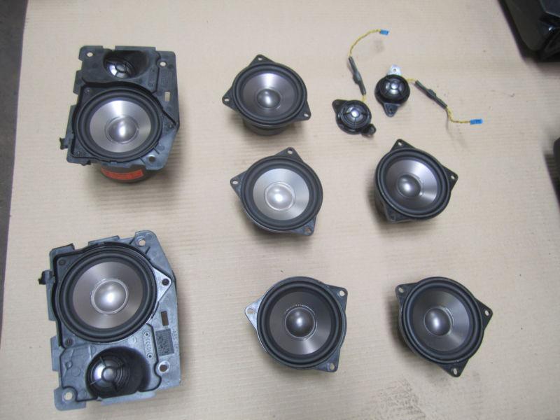 Bmw e65 e66 logic 7 speaker system set l7 hi fi oem 760li 750 745 65136907641