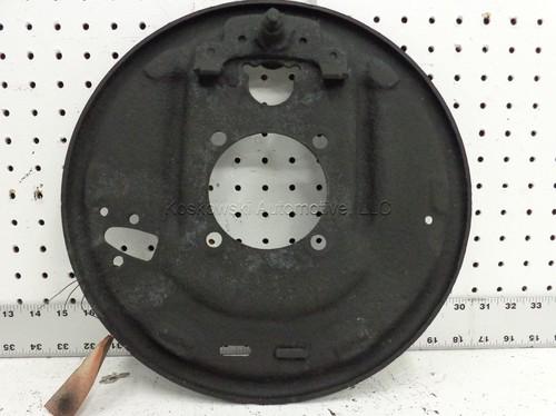 1969 chevy k20 left front drum brake backing plate 4x4 driver side