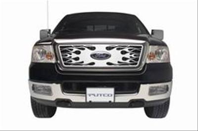 Putco flaming inferno stainless steel grille 89442