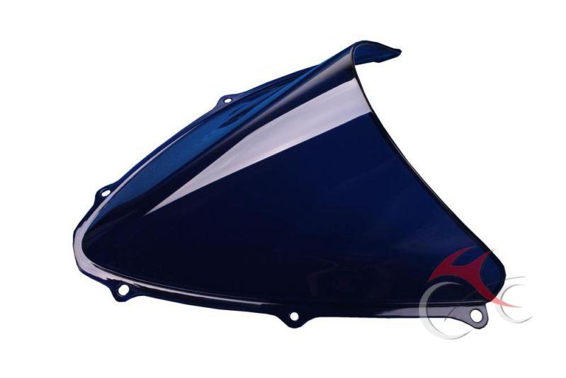 Windshield windscreen for suzuki gsxr 600/750 06 07 k6 blue double bubble new