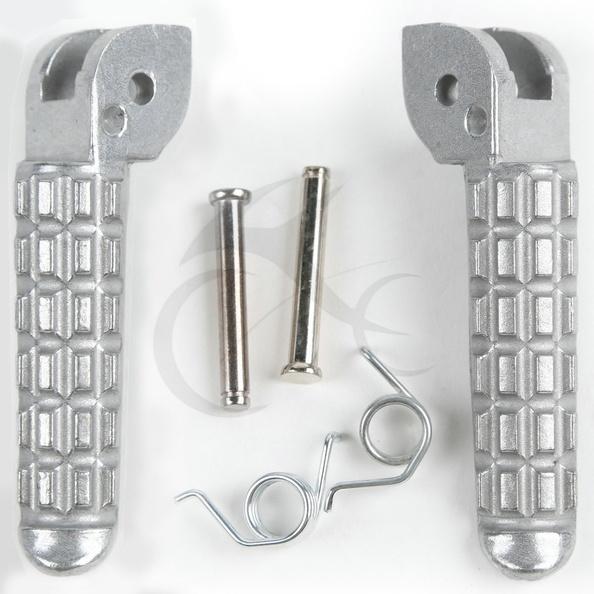 Pair of new front footrest foot pegs for ducati monster 696 796 2009-2013 