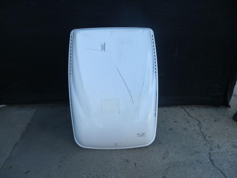 Rv dometic air conditioner shroud only color: white 