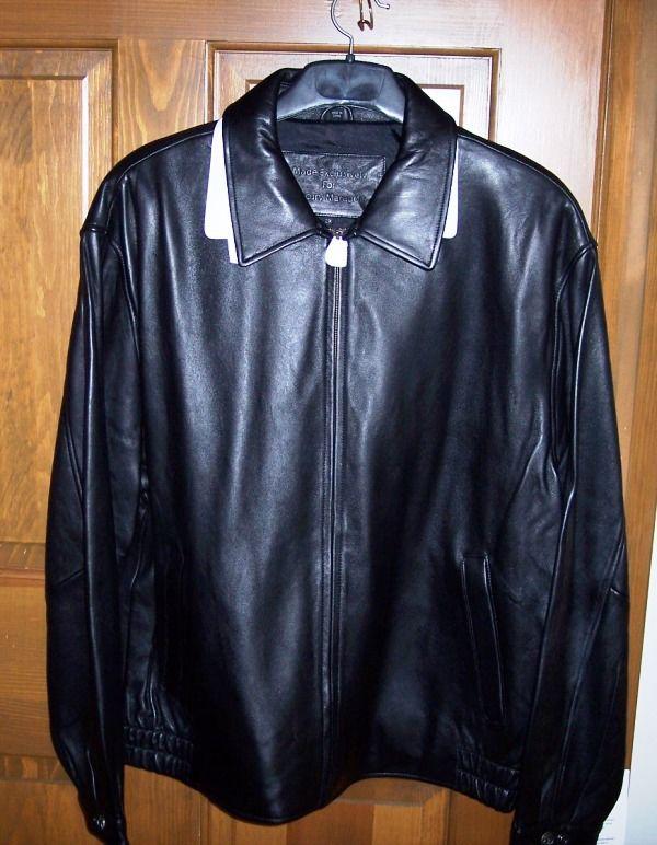 New made exclusively for mercury marauder size large or xl  leather coat jacket!