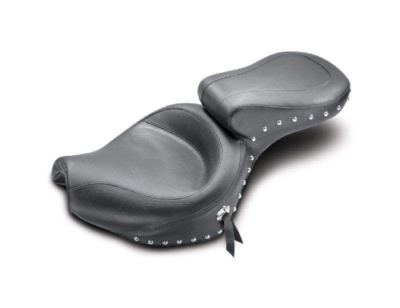 New mustang wide touring studded seat for 1987-2004 suzuki intruder 1400