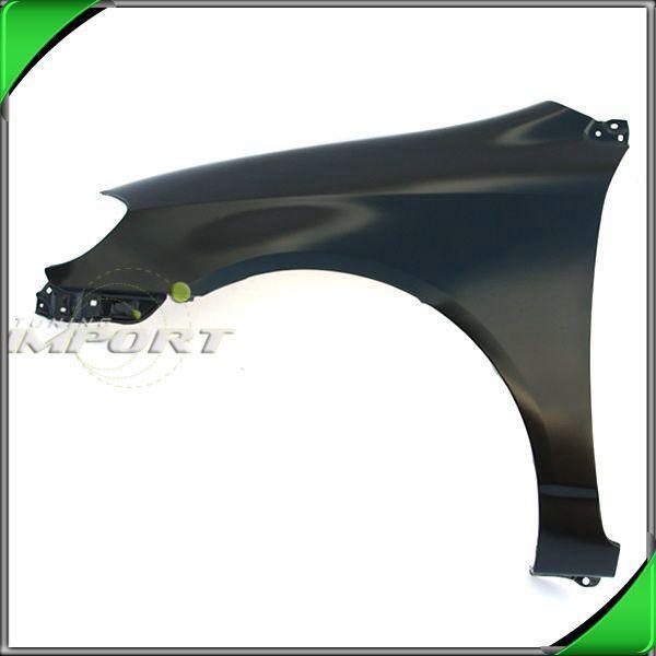 2003-2006 toyota corolla left front fender primed black steel replacement lh new