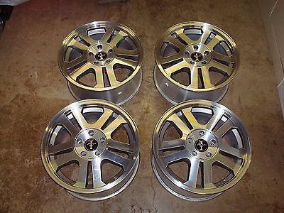 2005-2008 ford mustang 17"x8" alloy wheel oem 3590 set of four(4)