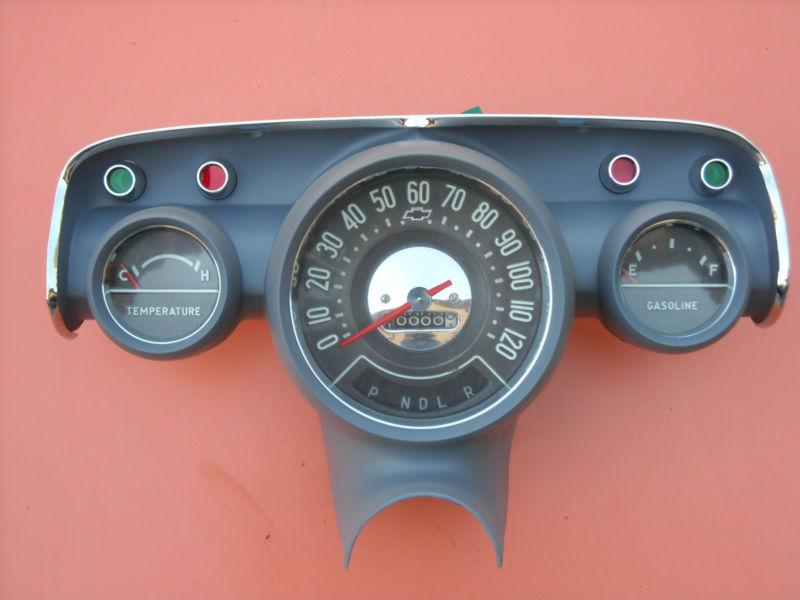 1957 chevy instrument cluster panel