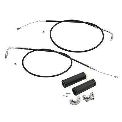 S&s throttle cable kit 42" for harley-davidson motorcycles