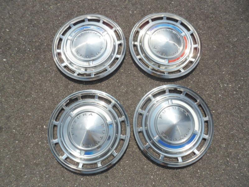 Oem ford falcon futura hubcaps wheel covers 1962 1963 factory ford hubcaps #n4