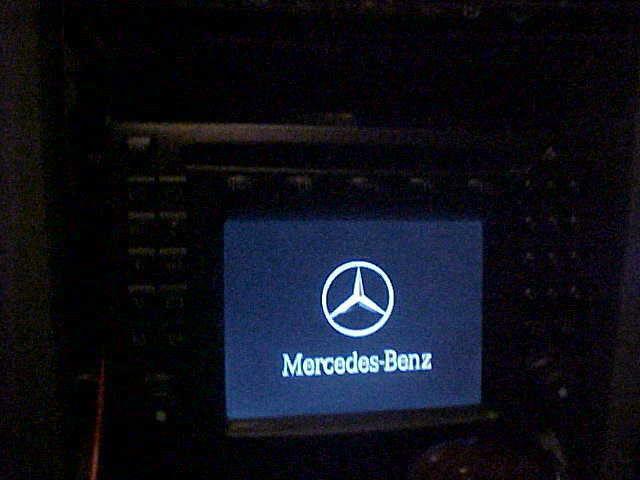 Mercedes gps w210 w163 w208 tv mp3 dvd navi rear camera aux radio navigation oem