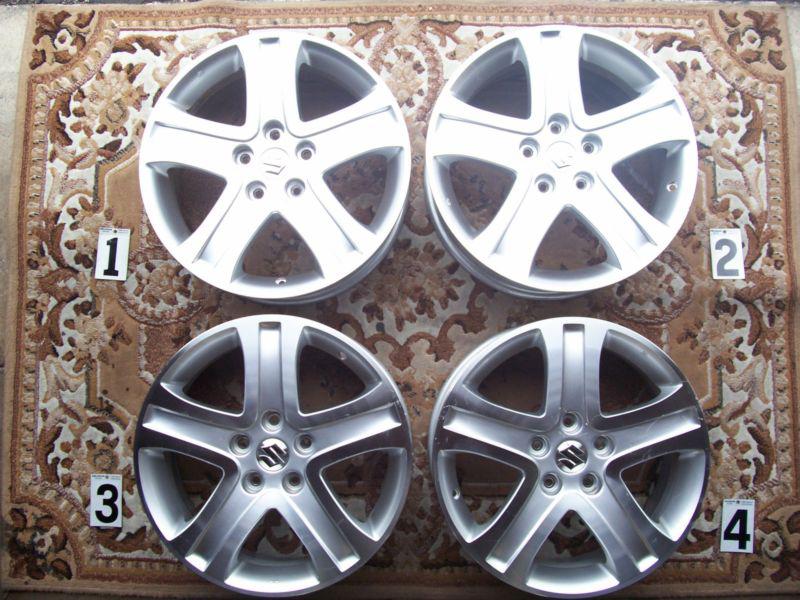 Suzuki grand vitara 17" wheels rims stock oem factory suzuki sx4 17" 5x114.3mm !
