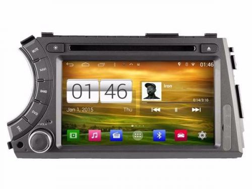 7&#034; android 4.4 car dvd player gps radio stereo navi for ssangyong actyon kyron