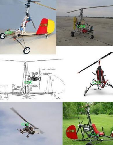2 gyrocopters to build - plans on cd - k2ne web store