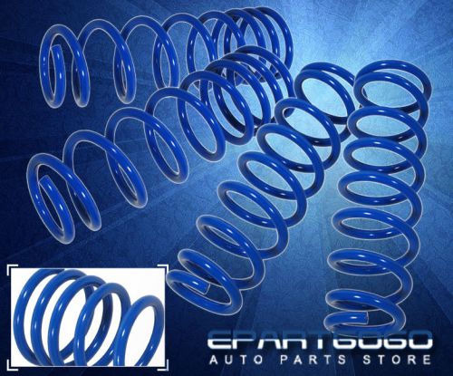 1990-1999 toyota celica coil performance suspension lowering springs kit blue